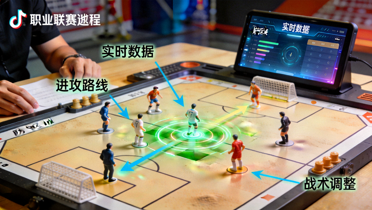 职业联赛战术动态拆解沙盘高清赛事画面